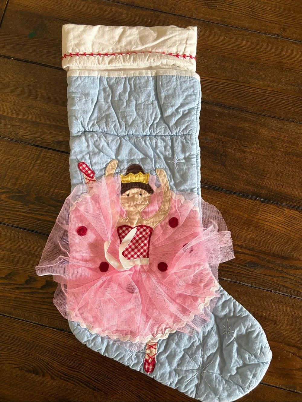 Pottery Barn Ballerina Stocking